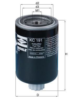 Fuel Filter Case, O + K, u.a.