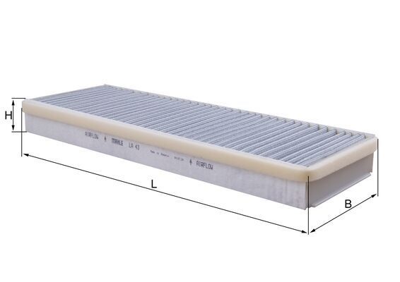 Filter, cabin air MB ACTROS