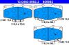 Brake Pad Set, disc brake -