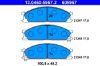 Brake Pad Set, disc brake -