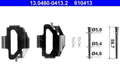 Accessory Kit, disc brake pad - Accessory Kit, disc brake pad -
