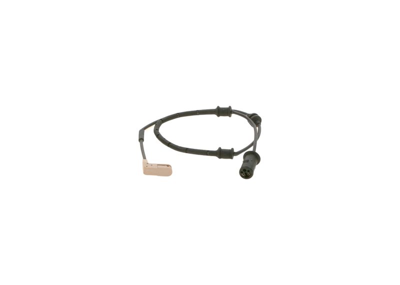 Warning Contact, brake pad wear -