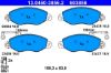 Brake Pad Set, disc brake -