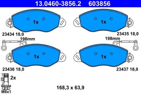 Brake Pad Set, disc brake -