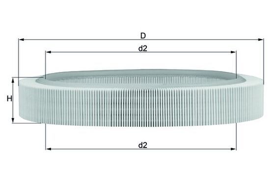 Air Filter Mercedes-Benz - 002 094 30 04