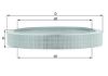Air Filter Mercedes-Benz - 002 094 30 04