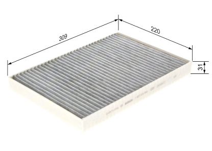 Filter, cabin air VAG - 8W0 819 439A