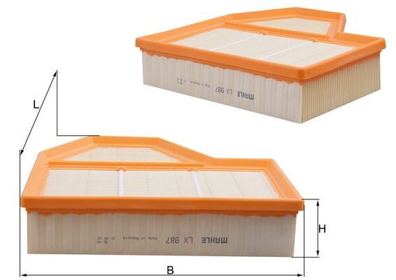 Air Filter 5 (E60), 5 Touring (E61) - M