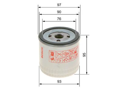 Oil Filter FORD - 1 231 233