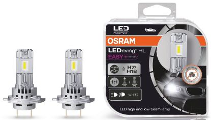 Bulb, spotlight LEDriving®HL EASY H7/H18 6500K 2tk OFF-road ainult