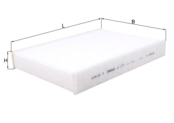 Filter, cabin air NISSAN - 27277-4BK0A