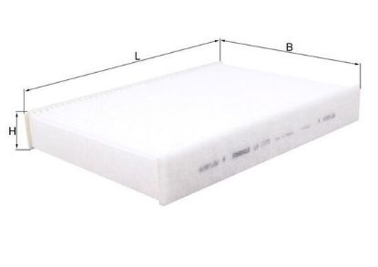 Filter, cabin air NISSAN - 27277-4BK0A
