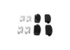 Brake Pad Set, disc brake GENERAL MOTORS - 13300867