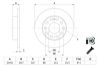 Brake Disc VAG - 8E0 615 601 B