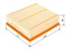 Air Filter VAG - 059 133 843 A