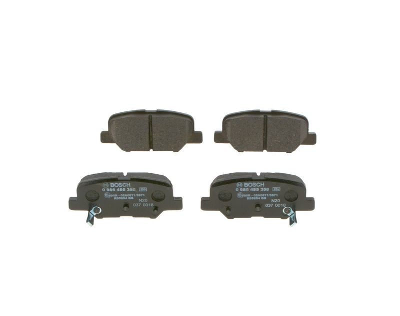 Brake Pad Set, disc brake MAZDA - GHY9-26-48Z