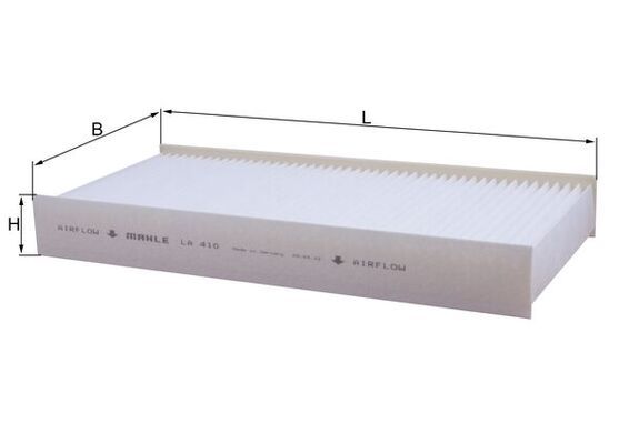 Filter, cabin air SCUDO (270_, 272_)