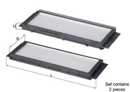 Filter, cabin air Mazda Filter, cabin air Mazda