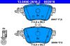 Brake Pad Set, disc brake MERCEDES-BENZ - 000 420 60 00