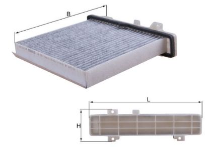 Filter, cabin air Pajero