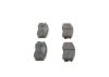 Brake Pad Set, disc brake MITSUBISHI - MB928816