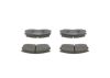 Brake Pad Set, disc brake MITSUBISHI - MB928816