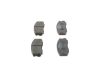 Brake Pad Set, disc brake MITSUBISHI - MB928816