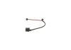 Warning Contact, brake pad wear -