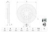 Brake Disc VAG - 1K0 615 301 AA