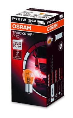 Bulb, direction indicator PY21W BAU15s Truckstar Pro