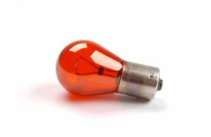 Bulb, stop/tail light PR21W BAW15s AMBER
