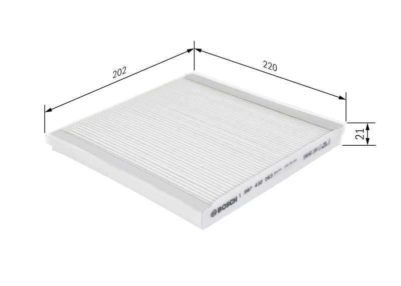 Filter, cabin air -