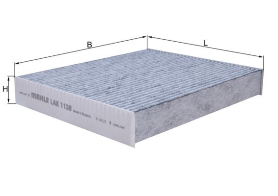 Filter, cabin air FORD - 5 256 078