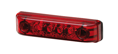 Tail Light 24V, 65x16mm, reflektorita, 150mm kaabel