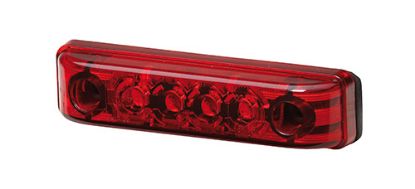 Tail Light 24V, 65x16mm, reflektorita, 150mm kaabel