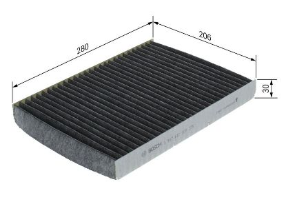 Filter, cabin air VAG - 8L0 091 800