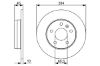 Brake Disc OPEL ZAFIRA B (A05)