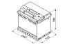 Starter Battery 63Ah 610A 242*175*190 - +