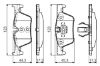 Brake Pad Set, disc brake BMW - 34 20 6 799 809