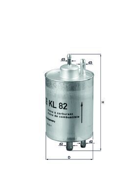 Fuel Filter MERCEDES-BENZ - 002 477 30 01