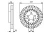 Brake Disc RENAULT - 40 20 666 24R