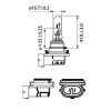Bulb, spotlight H9 65W PGJ19-5