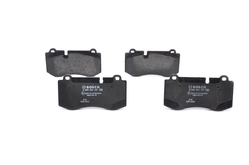 Brake Pad Set, disc brake MERCEDES-BENZ - 005 420 78 20