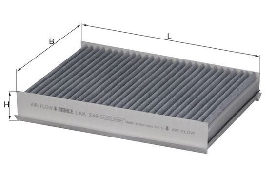 Filter, cabin air JAGUAR - C2C6884