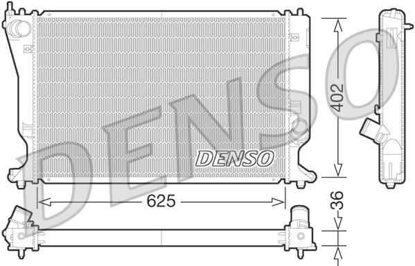Radiator, engine cooling - Radiator, engine cooling -