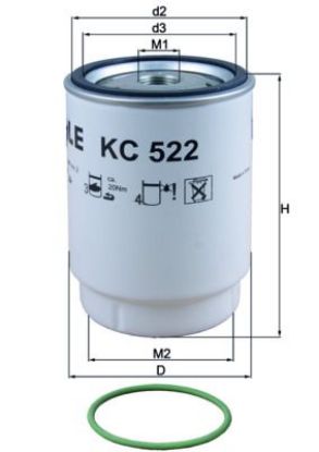 Fuel Filter MAN Truck  81125016101