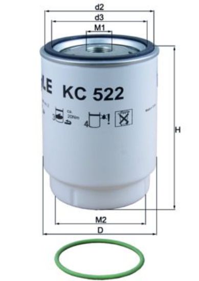 Fuel Filter MAN Truck  81125016101