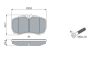 Brake Pad Set, disc brake FORD - 1 501 265