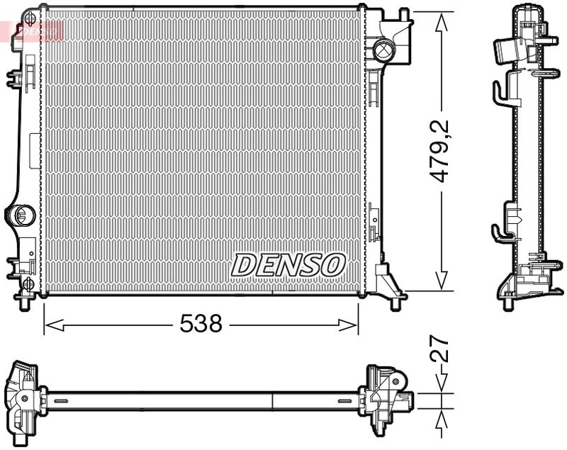 Radiator, engine cooling - Radiator, engine cooling -