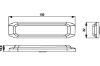 Strobe-type Beacon 12/24V, R65, kollane